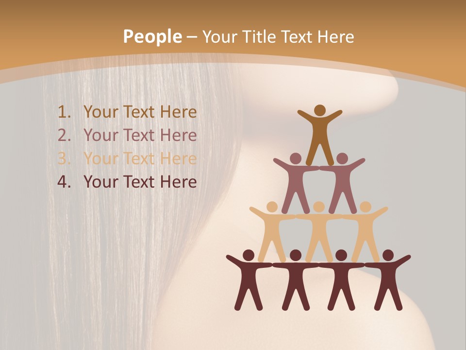 Cosmetic Purity Shoulder PowerPoint Template