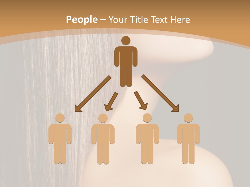 Cosmetic Purity Shoulder PowerPoint Template