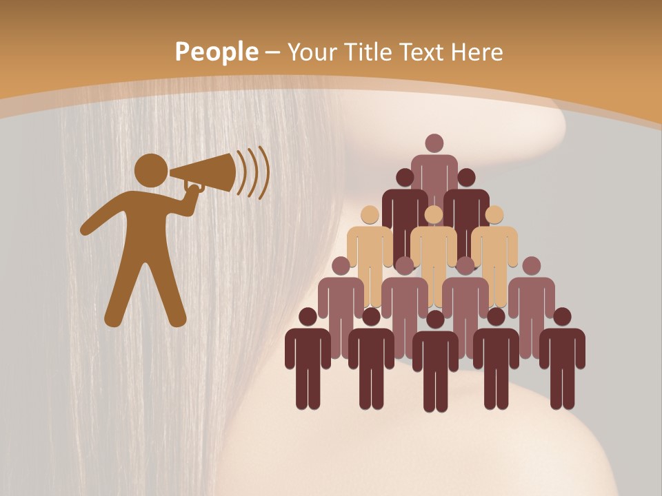 Cosmetic Purity Shoulder PowerPoint Template