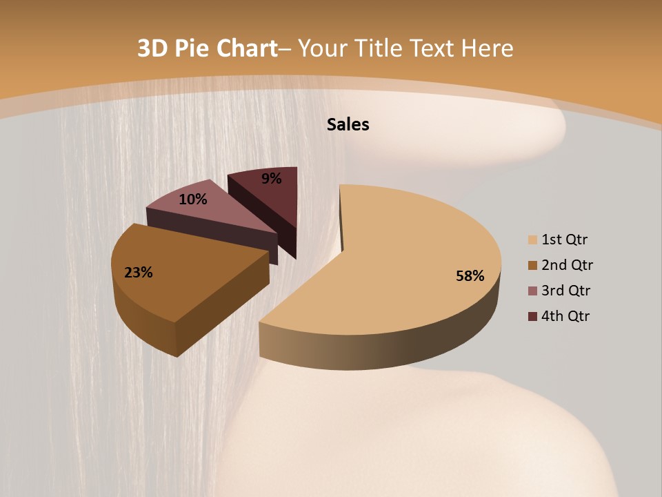 Cosmetic Purity Shoulder PowerPoint Template