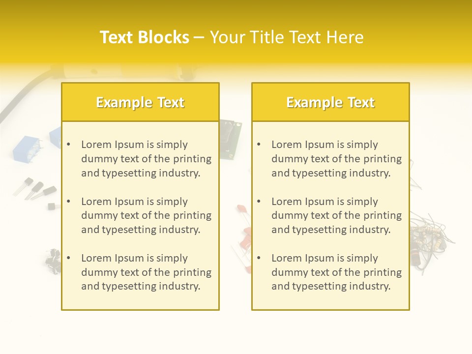 Component Diodes Repair PowerPoint Template