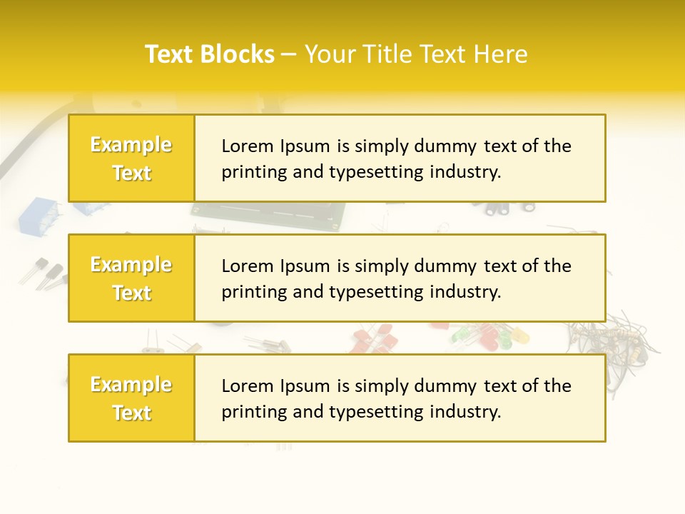 Component Diodes Repair PowerPoint Template