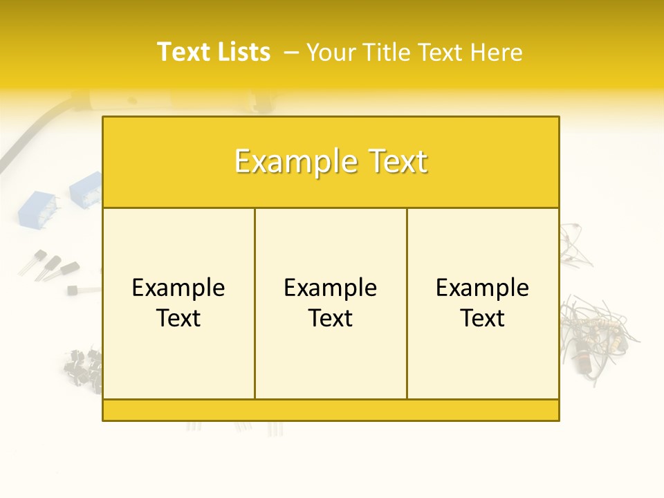 Component Diodes Repair PowerPoint Template