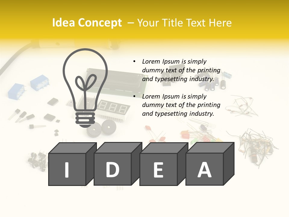 Component Diodes Repair PowerPoint Template