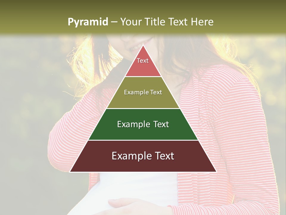 New Life Sun Maternity PowerPoint Template