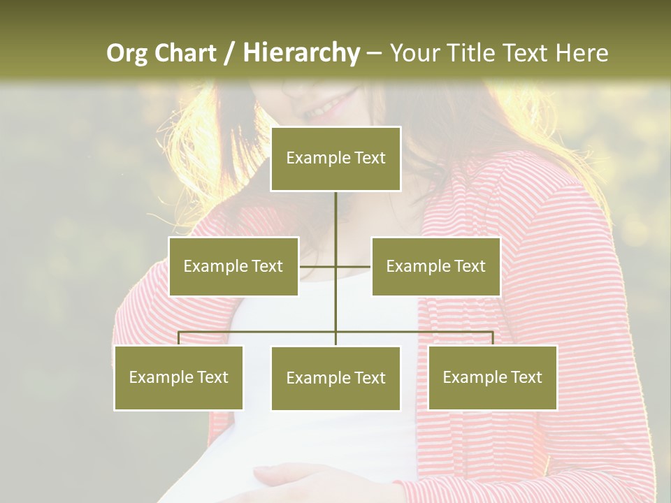New Life Sun Maternity PowerPoint Template