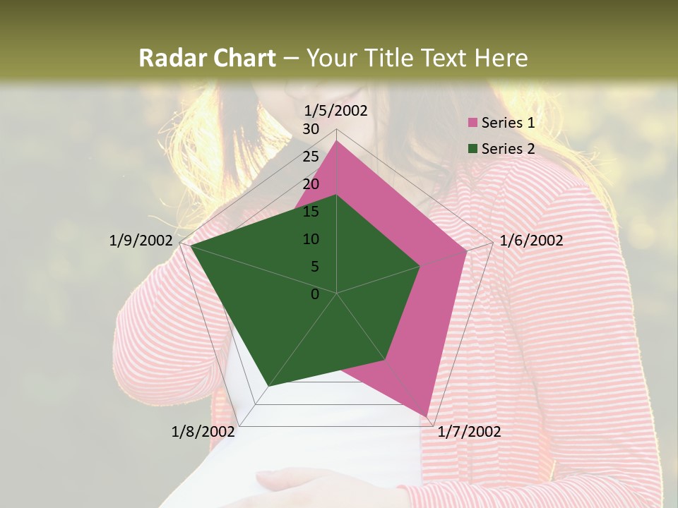 New Life Sun Maternity PowerPoint Template