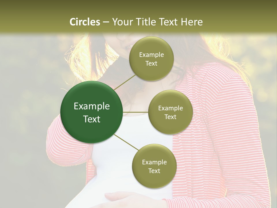 New Life Sun Maternity PowerPoint Template