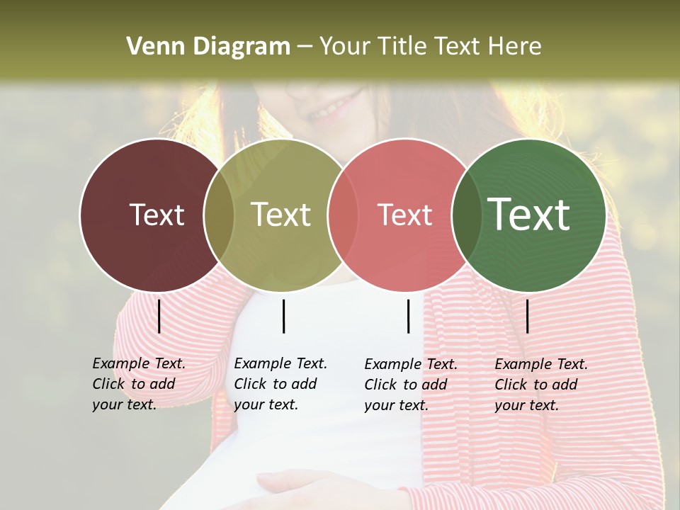 New Life Sun Maternity PowerPoint Template