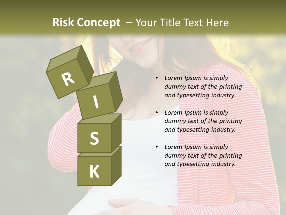 New Life Sun Maternity PowerPoint Template