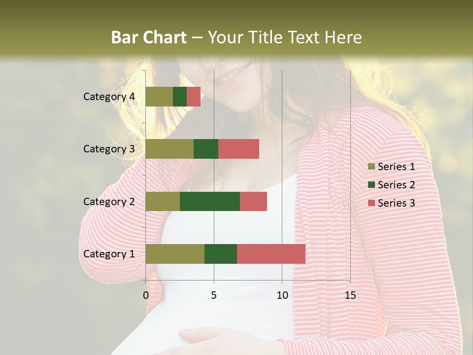 New Life Sun Maternity PowerPoint Template