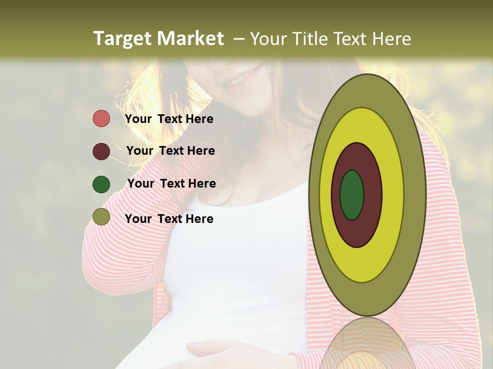 New Life Sun Maternity PowerPoint Template