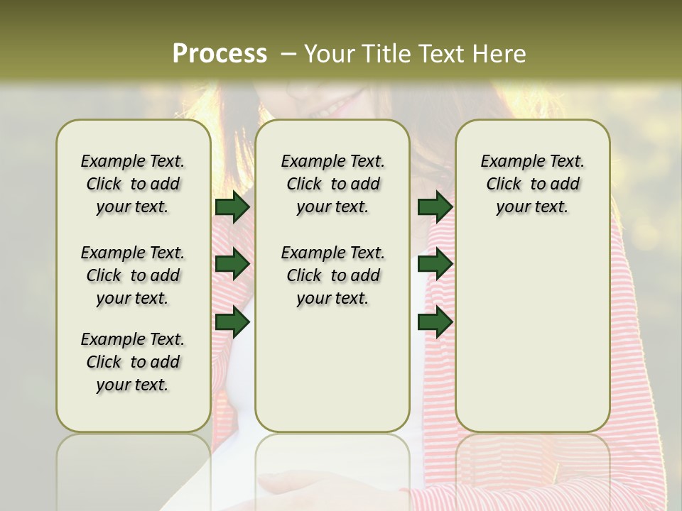 New Life Sun Maternity PowerPoint Template