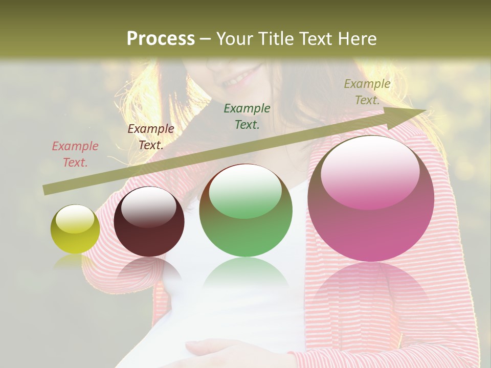 New Life Sun Maternity PowerPoint Template
