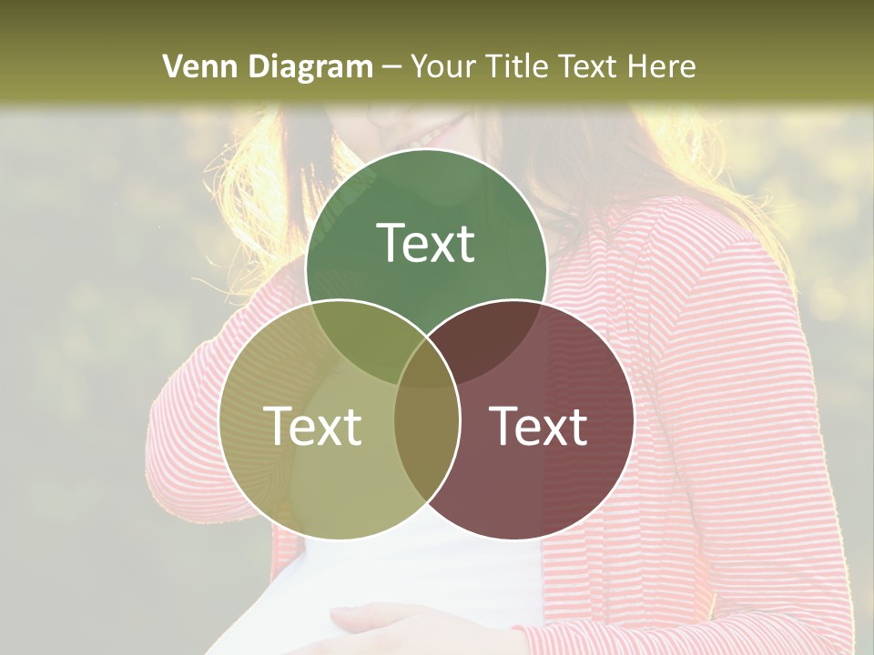 New Life Sun Maternity PowerPoint Template