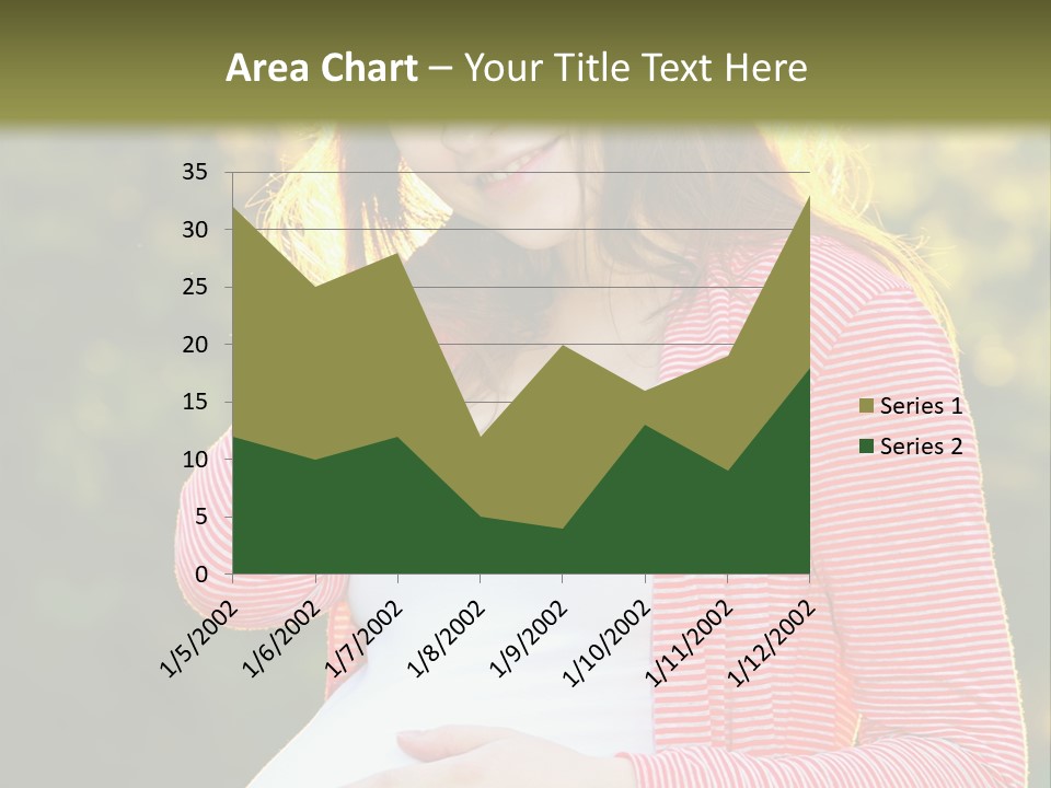 New Life Sun Maternity PowerPoint Template