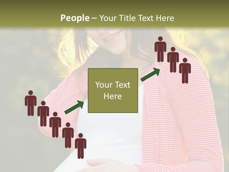 New Life Sun Maternity PowerPoint Template