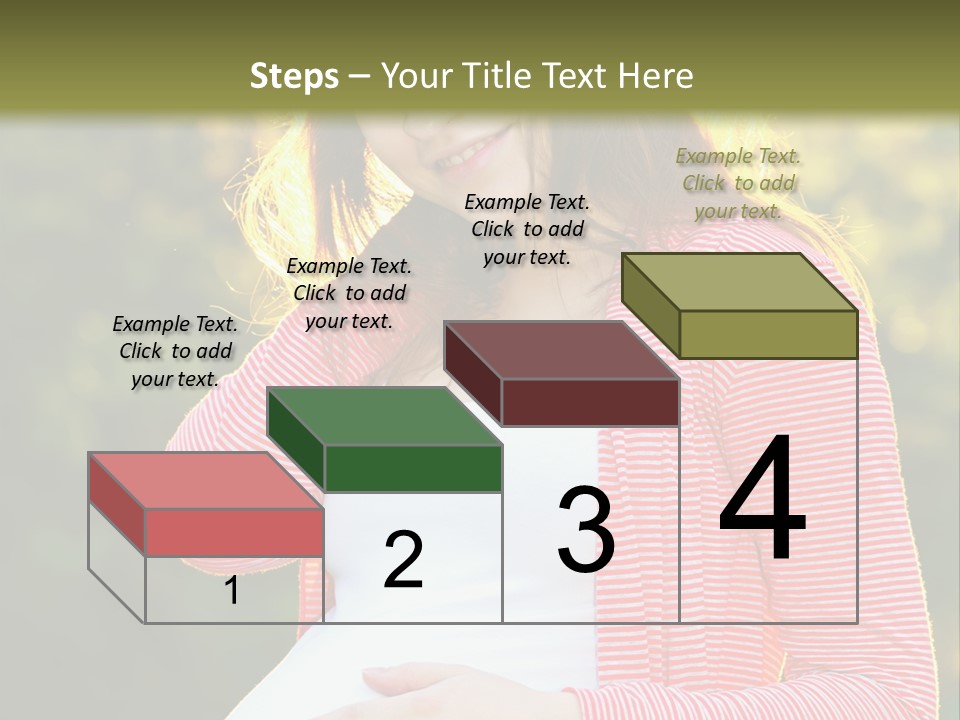 New Life Sun Maternity PowerPoint Template