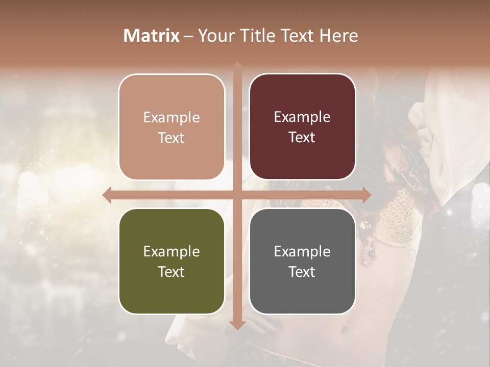 Femininity Fun Beautiful PowerPoint Template