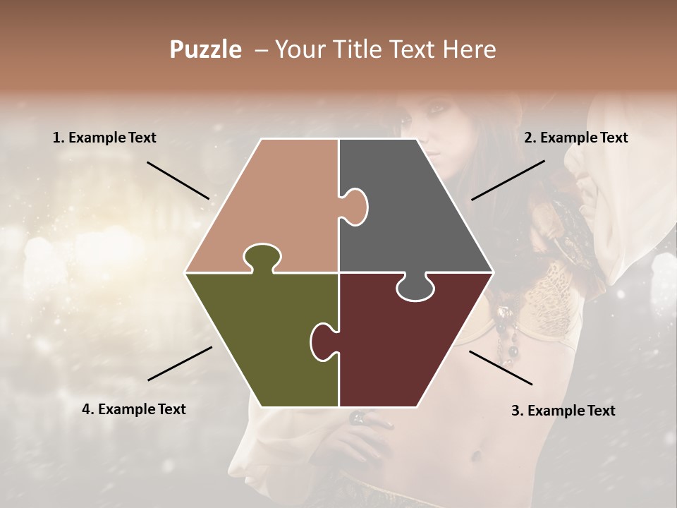 Femininity Fun Beautiful PowerPoint Template