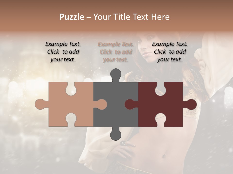 Femininity Fun Beautiful PowerPoint Template