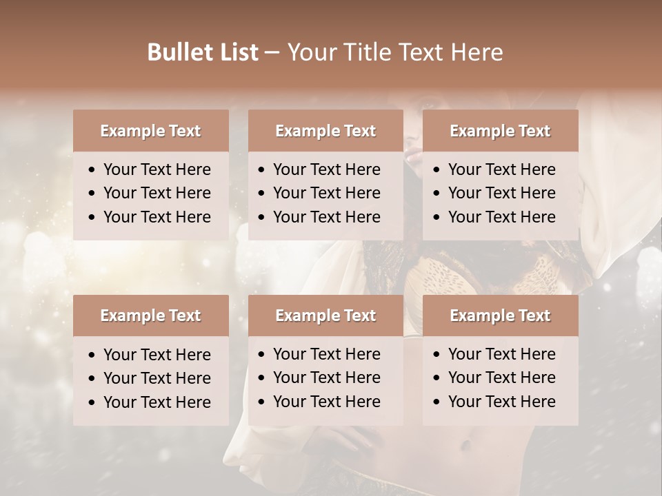 Femininity Fun Beautiful PowerPoint Template