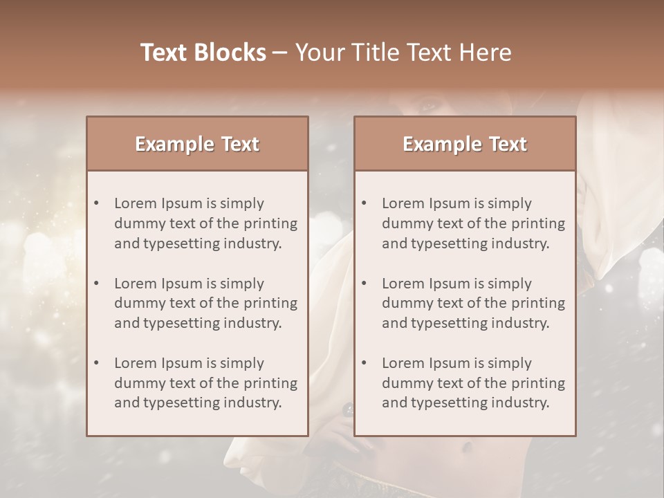 Femininity Fun Beautiful PowerPoint Template