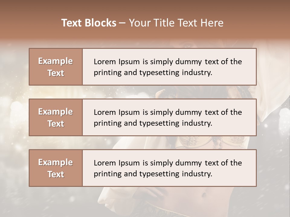 Femininity Fun Beautiful PowerPoint Template