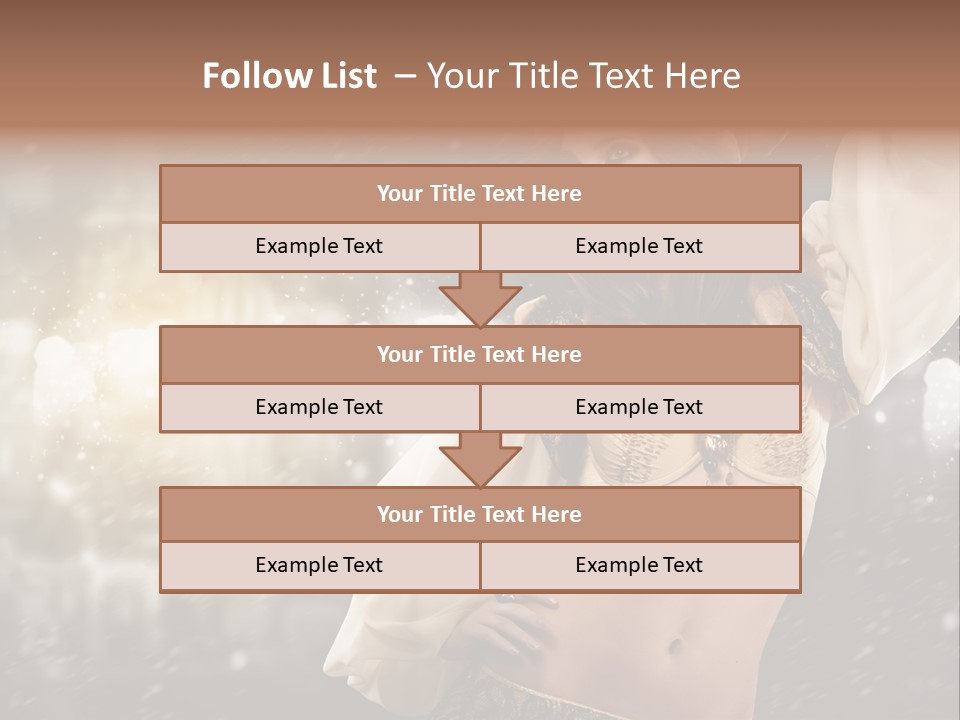 Femininity Fun Beautiful PowerPoint Template