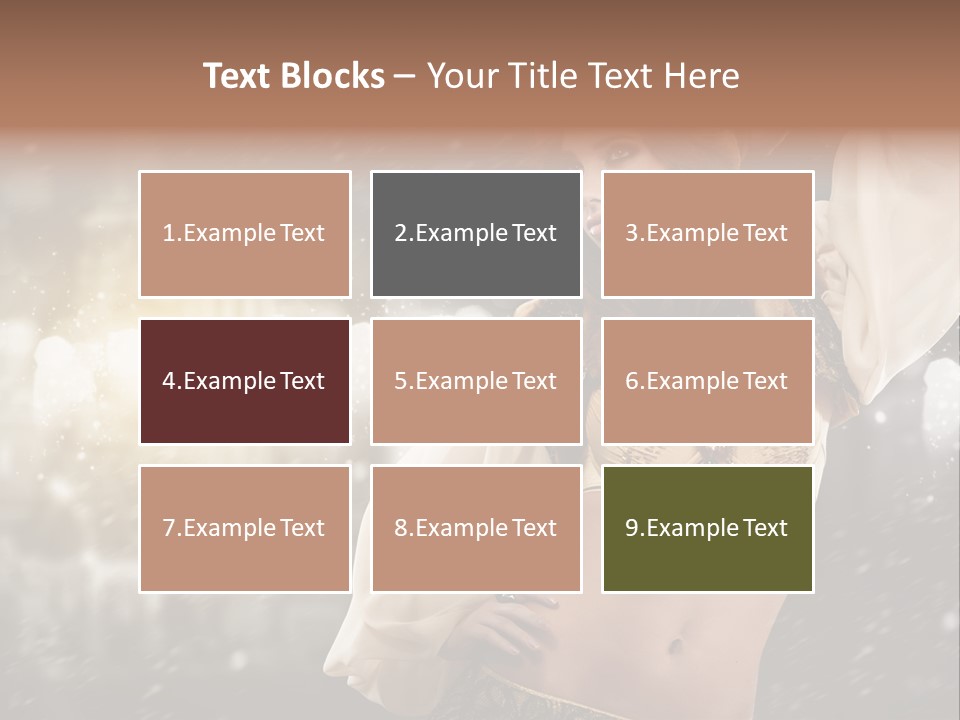 Femininity Fun Beautiful PowerPoint Template