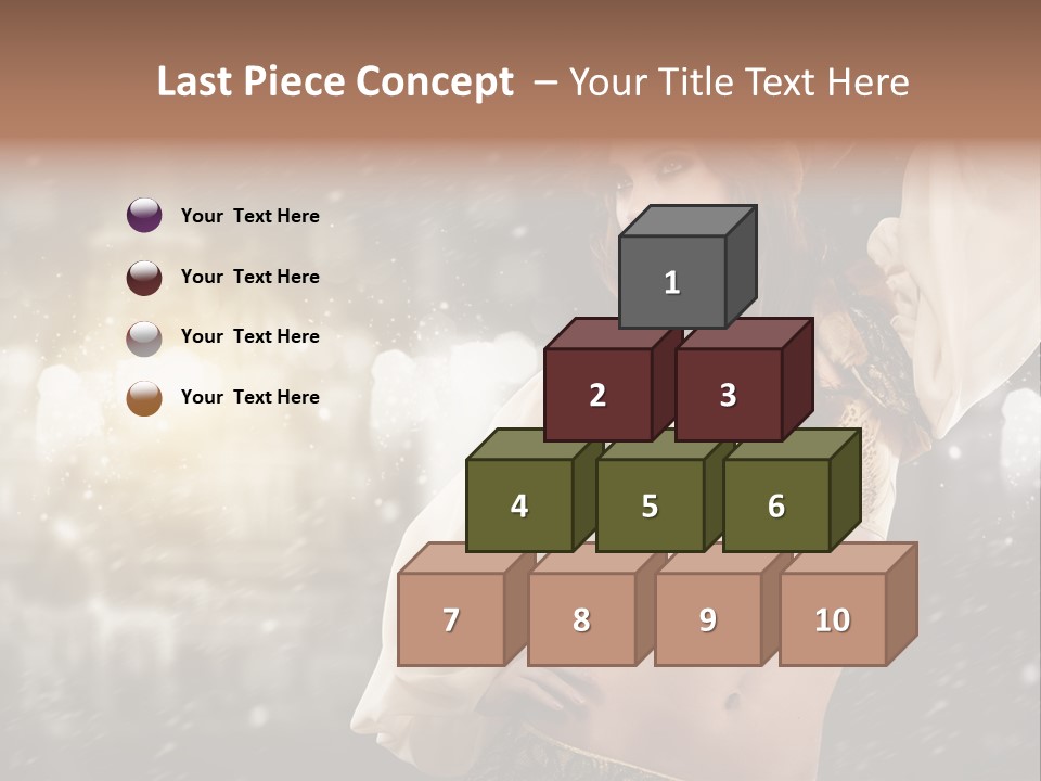 Femininity Fun Beautiful PowerPoint Template