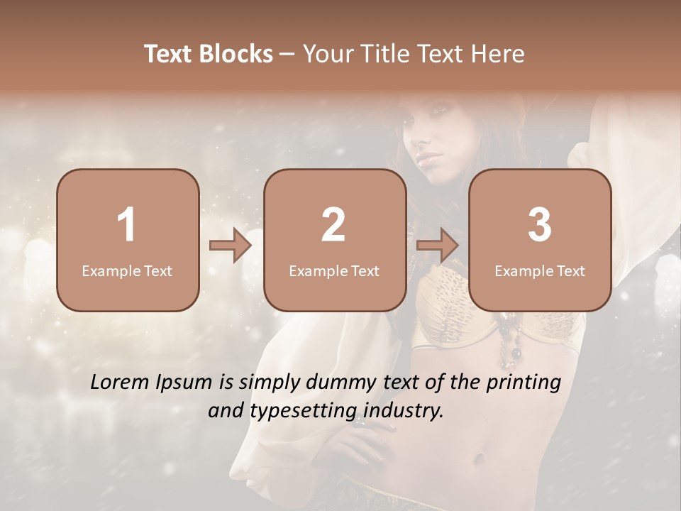 Femininity Fun Beautiful PowerPoint Template