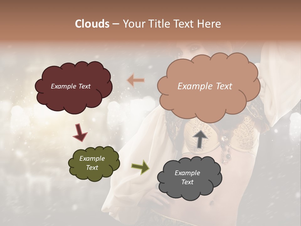 Femininity Fun Beautiful PowerPoint Template