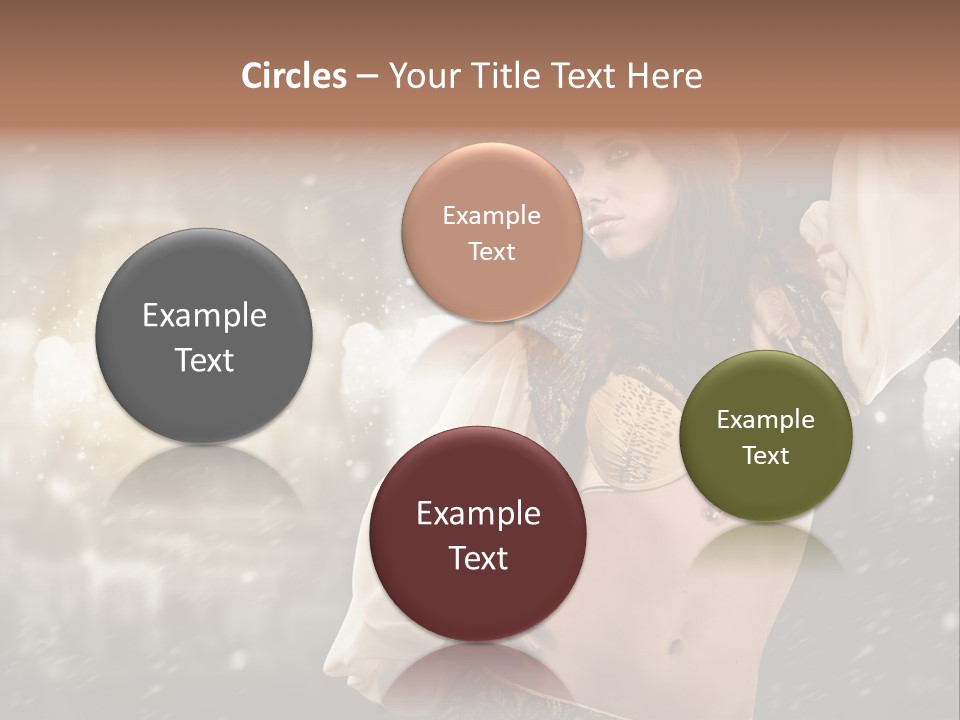 Femininity Fun Beautiful PowerPoint Template