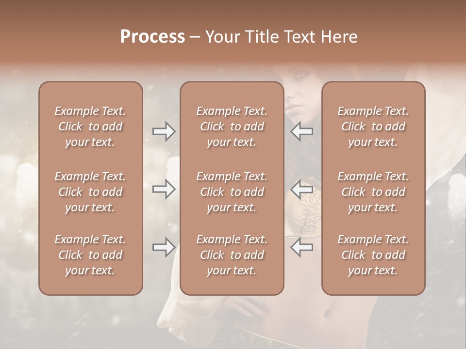 Femininity Fun Beautiful PowerPoint Template
