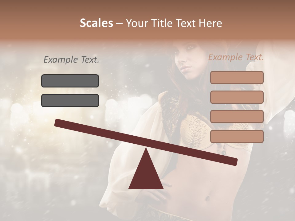 Femininity Fun Beautiful PowerPoint Template