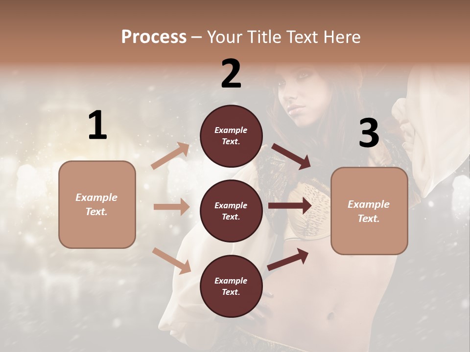 Femininity Fun Beautiful PowerPoint Template