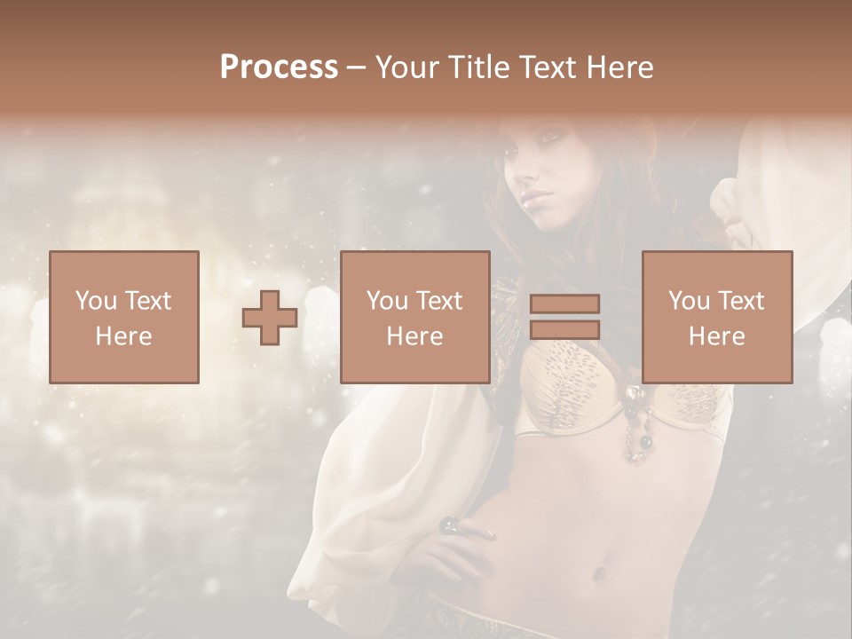 Femininity Fun Beautiful PowerPoint Template