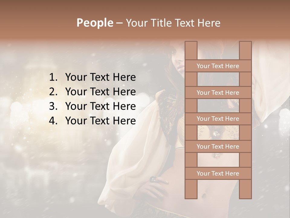 Femininity Fun Beautiful PowerPoint Template