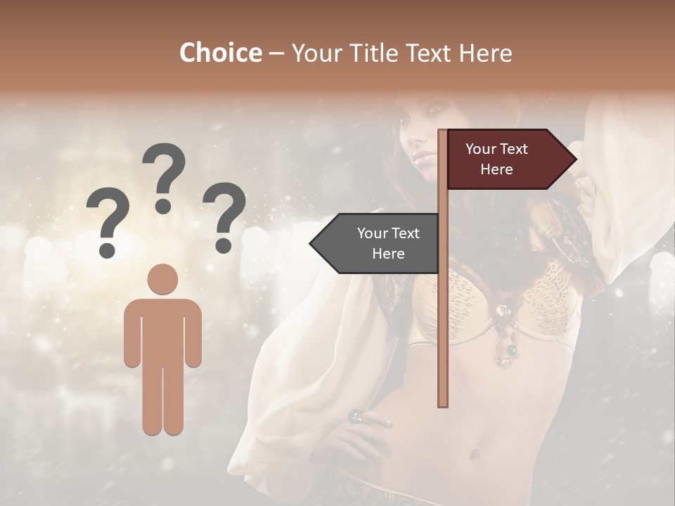 Femininity Fun Beautiful PowerPoint Template