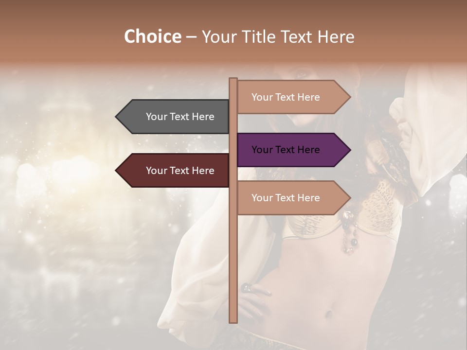 Femininity Fun Beautiful PowerPoint Template