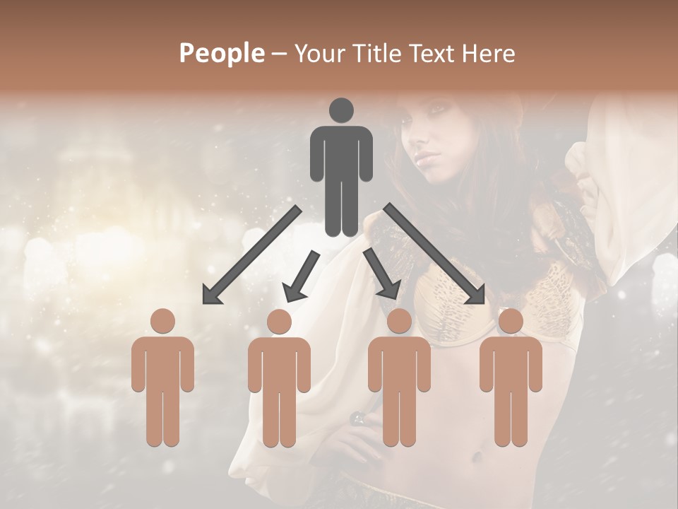 Femininity Fun Beautiful PowerPoint Template