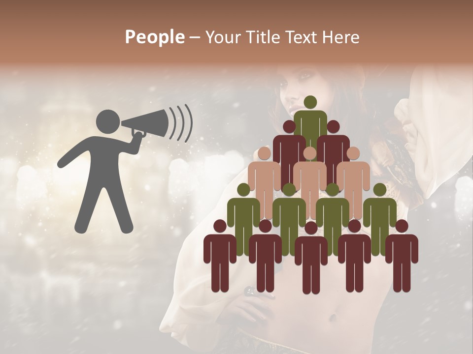 Femininity Fun Beautiful PowerPoint Template