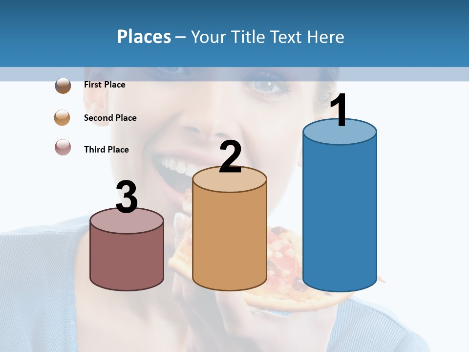 Diet White Only PowerPoint Template