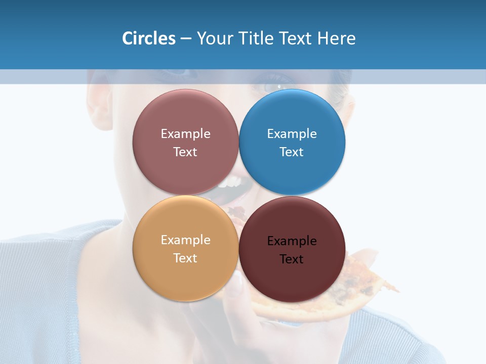 Diet White Only PowerPoint Template