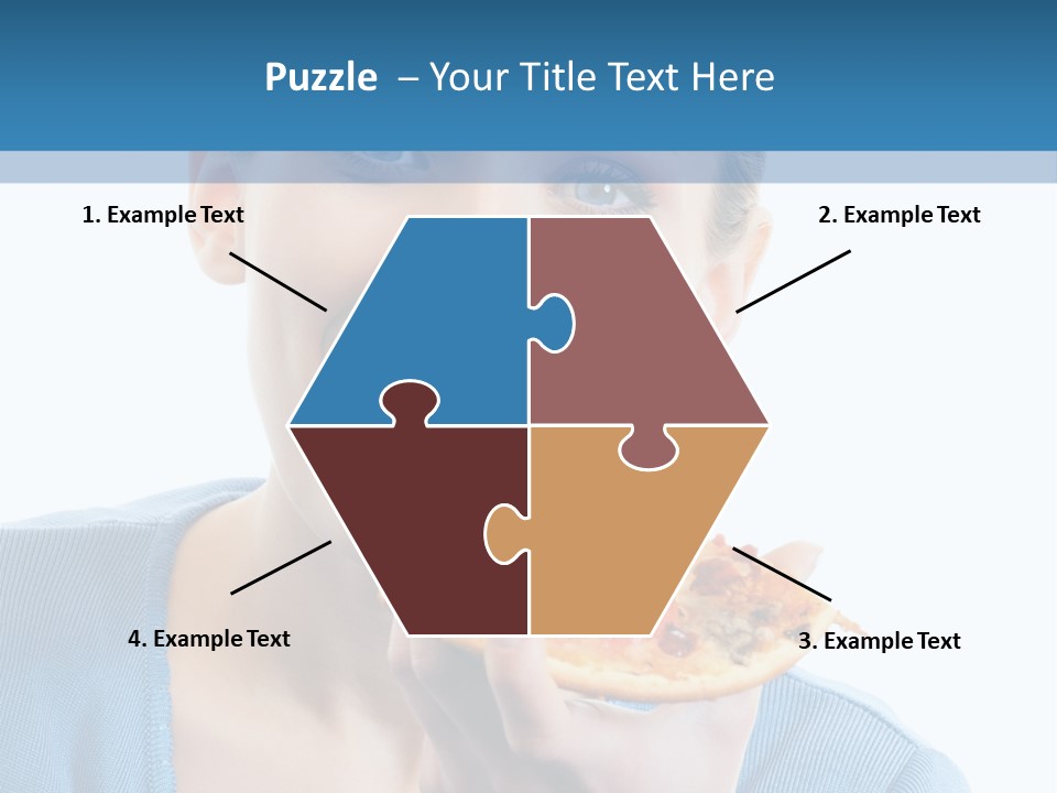 Diet White Only PowerPoint Template