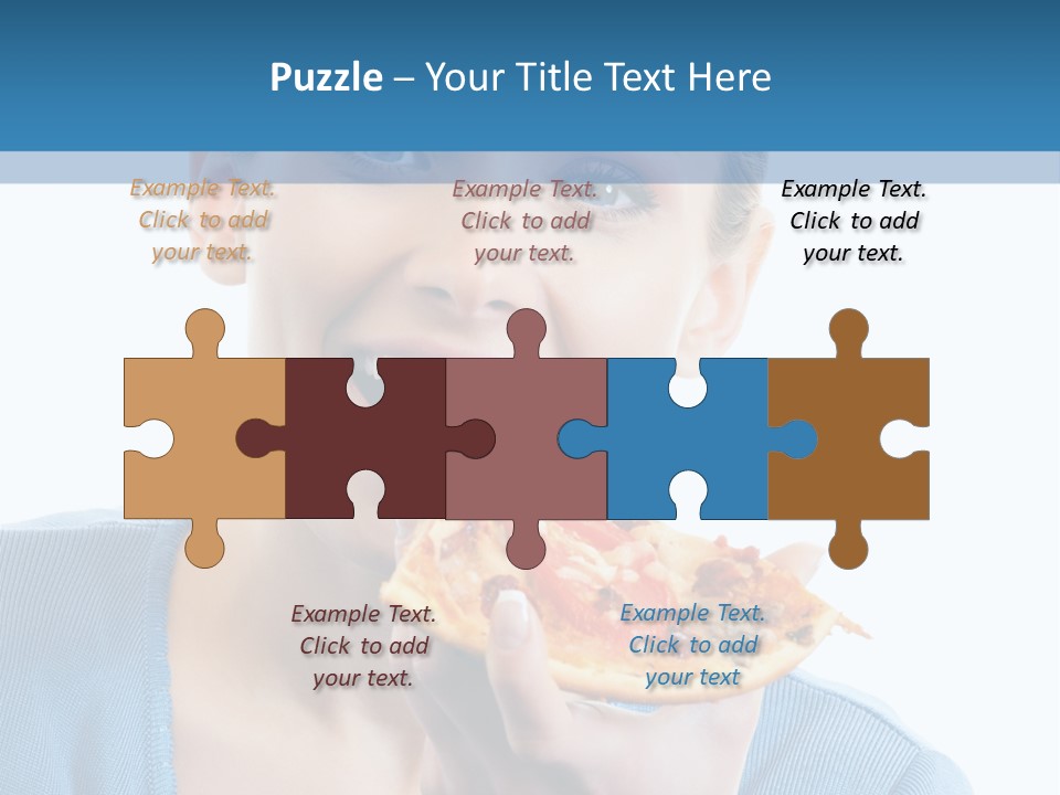 Diet White Only PowerPoint Template