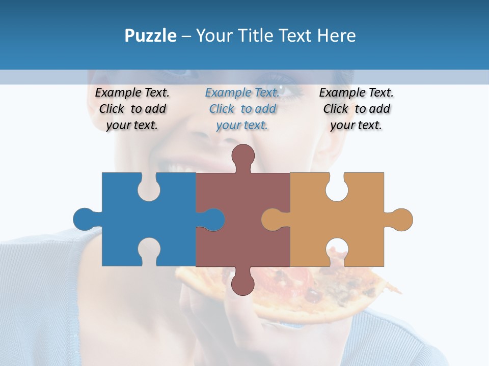 Diet White Only PowerPoint Template