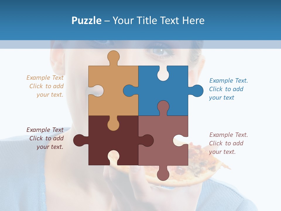 Diet White Only PowerPoint Template