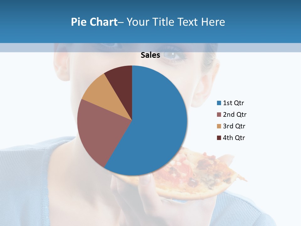 Diet White Only PowerPoint Template